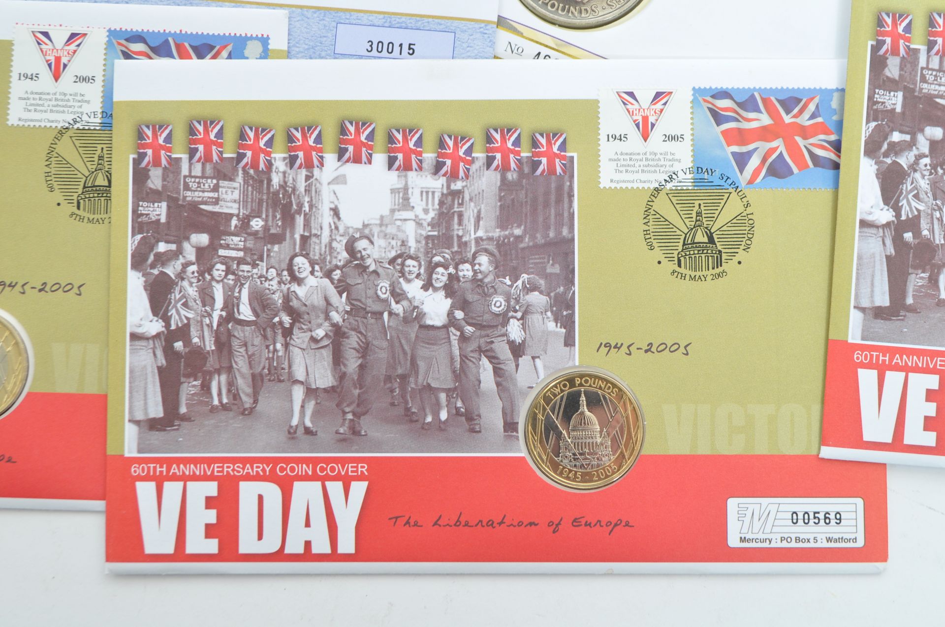 COLLECTION ROYAL MINT PROOF COIN FIRST DAY COVERS - Image 2 of 7