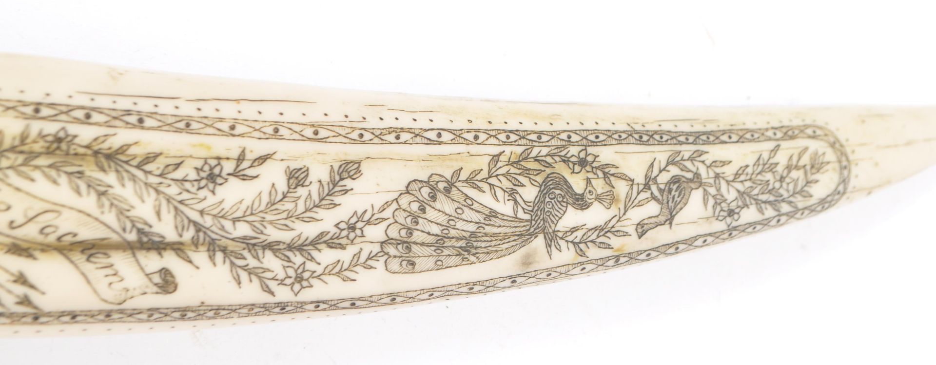 20TH CENTURY NAVAL RESIN FAUX SCRIMSHAW - Image 3 of 5