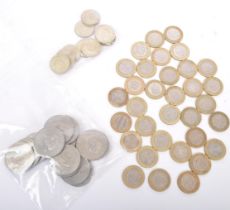 UK COIN COLLECTION OF CROWNS £5 COINS & £2 COINS