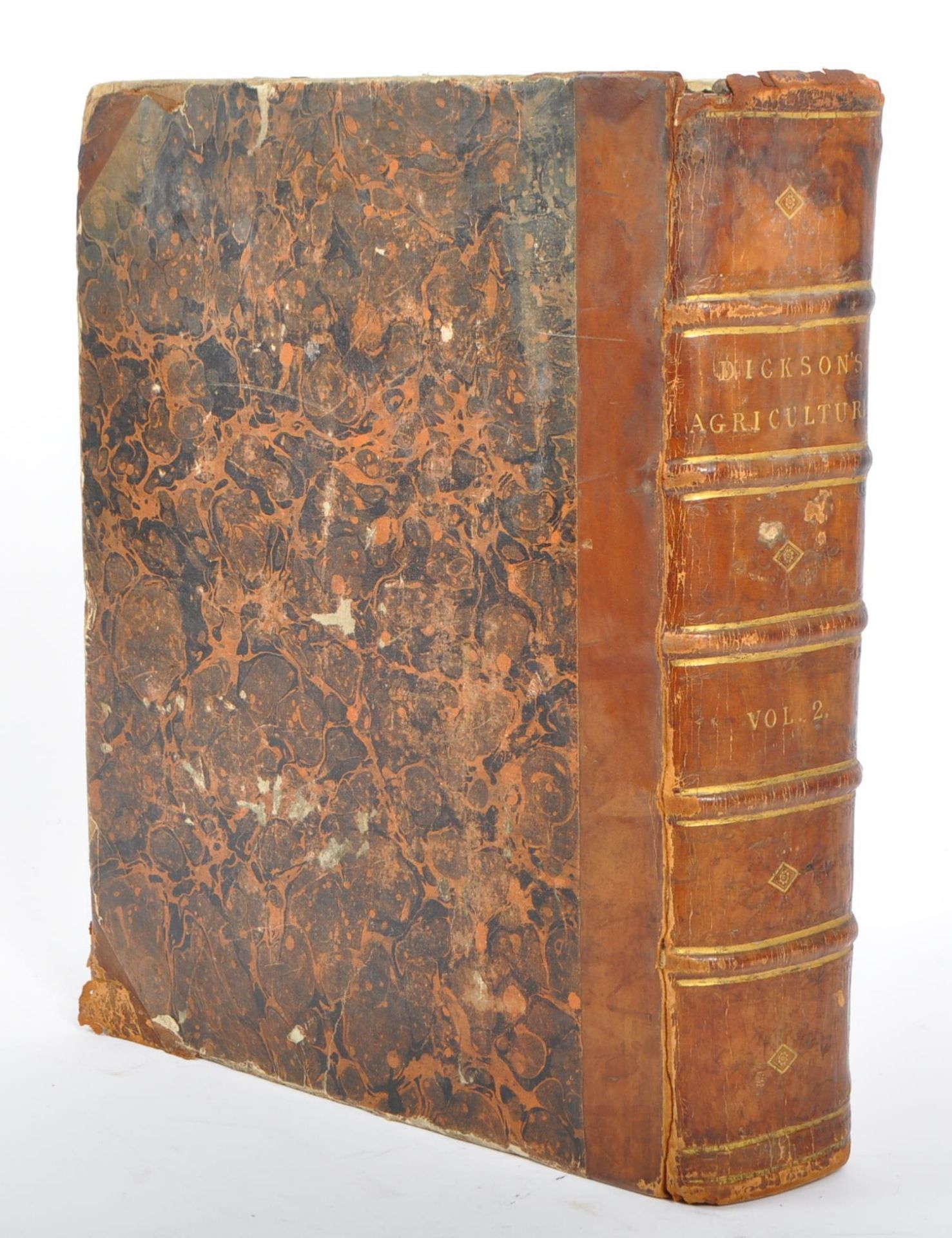 EARLY 19TH CENTURY R. W. DICKSON PRACTICAL AGRICULTURE BOOK