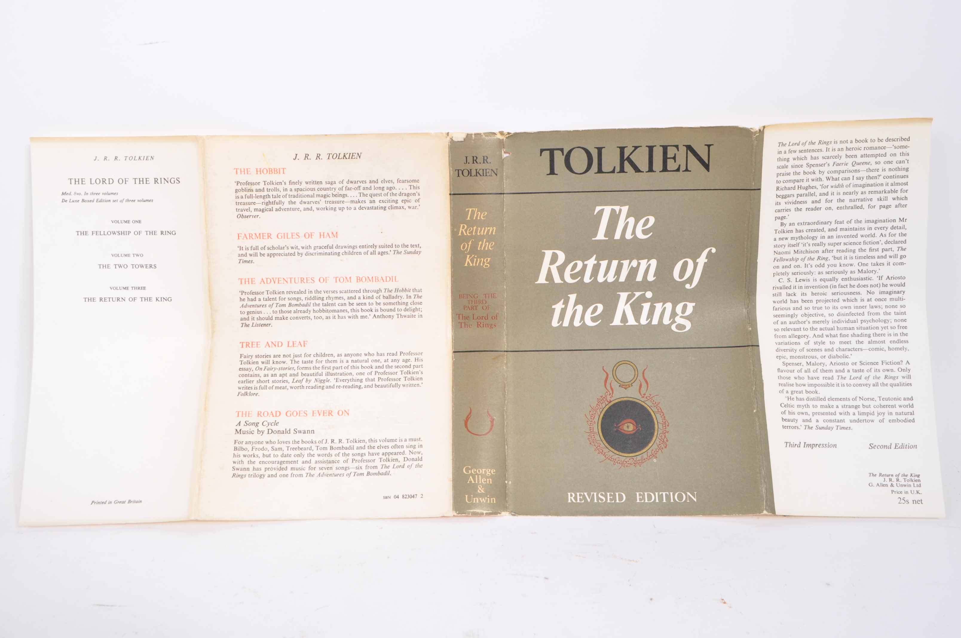 J. R. R. TOLKIEN - LORD OF THE RINGS - THREE 1960S HARDBACK BOOKS - Image 15 of 16