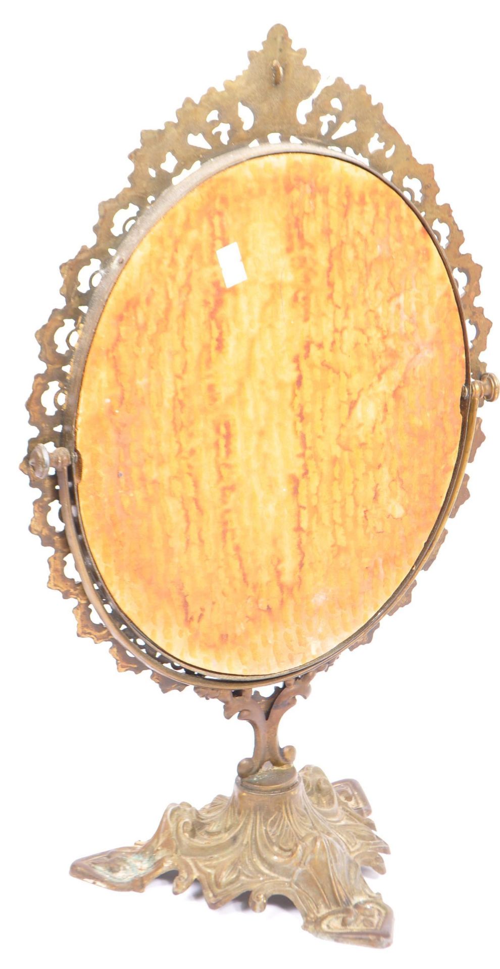 EARLY 20TH CENTURY FRENCH ROCOCO STYLE FREE STANDINGH MIRROR - Image 5 of 5