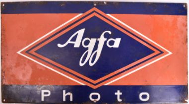 AFGA - POINT OF SALE ADVERTISING ENAMEL SHOP SIGN