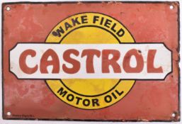 CASTROL - MOTORING INTEREST - POINT OF SALE ADVERTISING SIGN