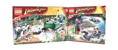 TWO LEGO SETS - INDIANA JONES - 7625 AND 7626 - SEALED