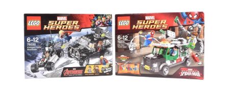 LEGO - MARVEL - DOC OCK TRUCK HEIST & AVENGERS HYDRA SHOWDOWN