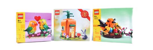 LEGO - COLLECTION OF X3 LEGO SEASONAL SETS