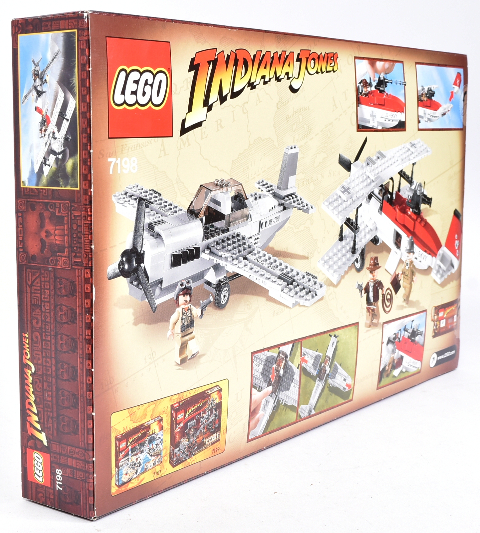 LEGO - INDIANA JONES - 7198 FIGHTER PLANE ATTACK - SEALED - Image 2 of 4