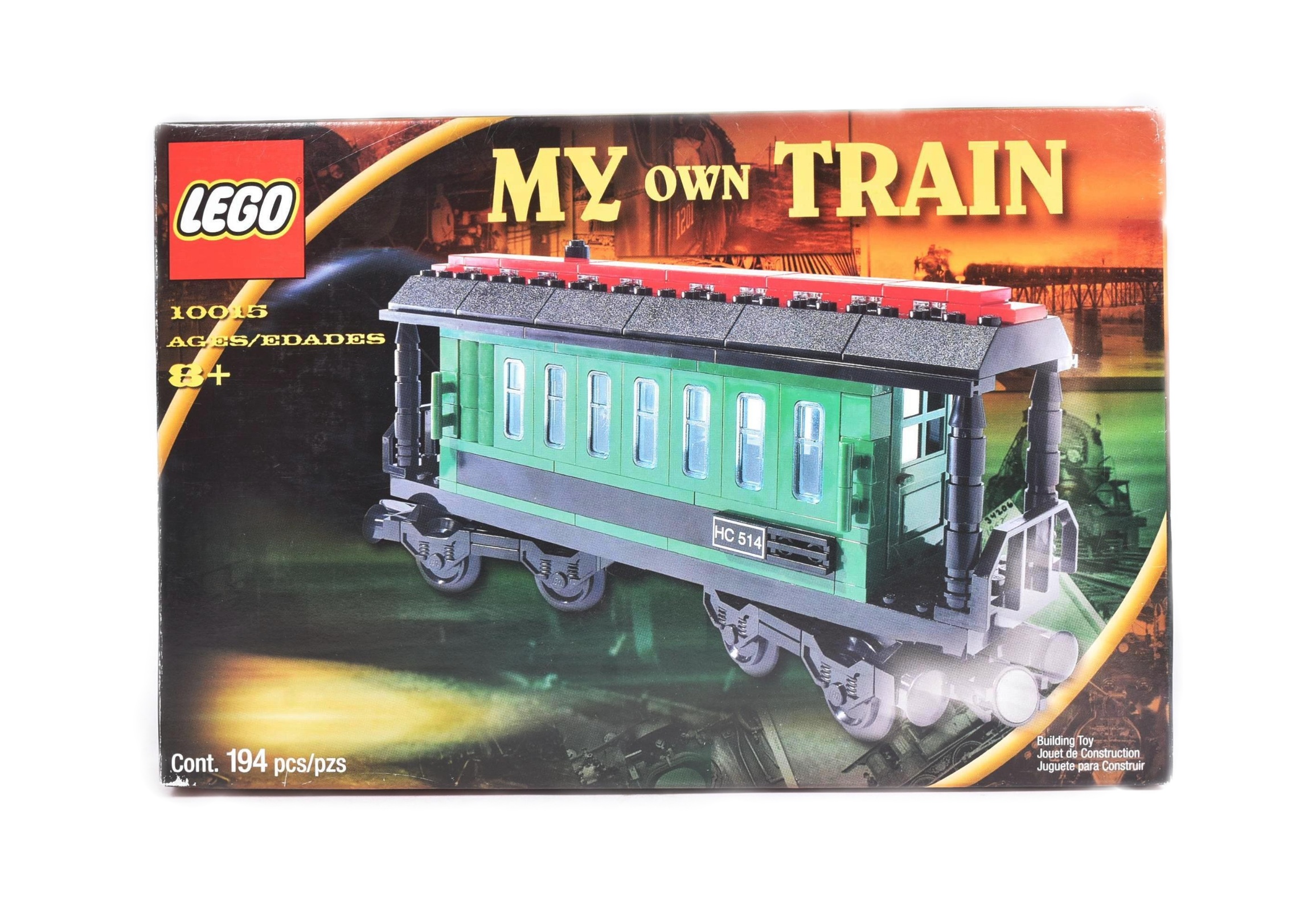 LEGO - TRAINS - 10015 - PASSENGER WAGON