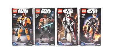LEGO - STAR WARS - COLLECTION OF LEGO BUILDABLE FIGURES