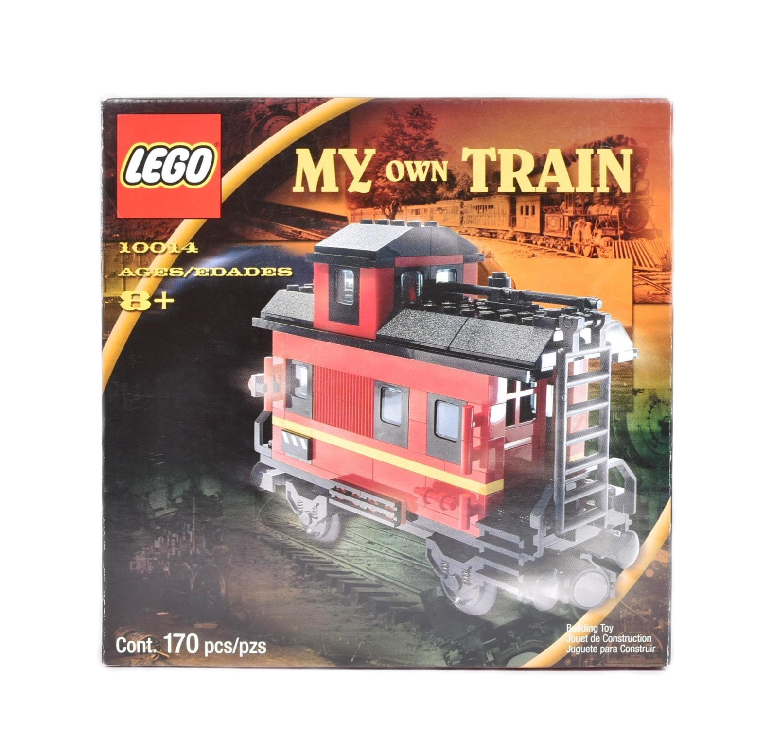 LEGO - TRAINS - 10014 - CABOOSE