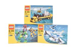 LEGO - X3 LEGO DESIGNER SETS