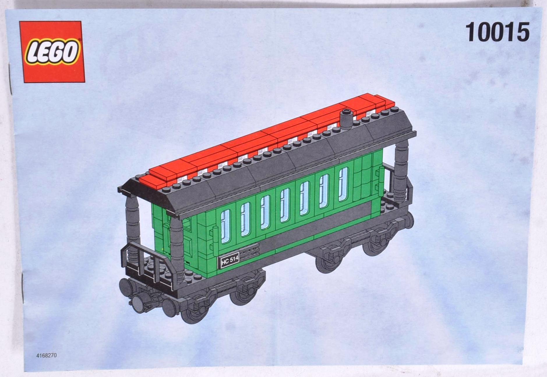LEGO - TRAINS - 10015 - PASSENGER WAGON - Image 3 of 4