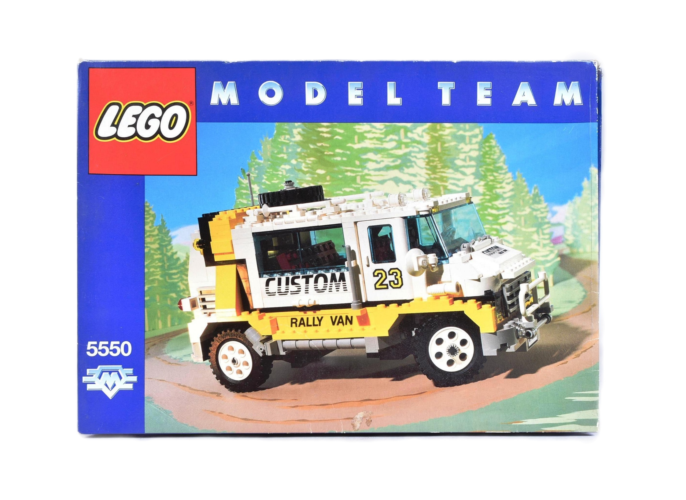 Lego - an original Lego Model Team set No. 5550 Custom Rally Van. The ...
