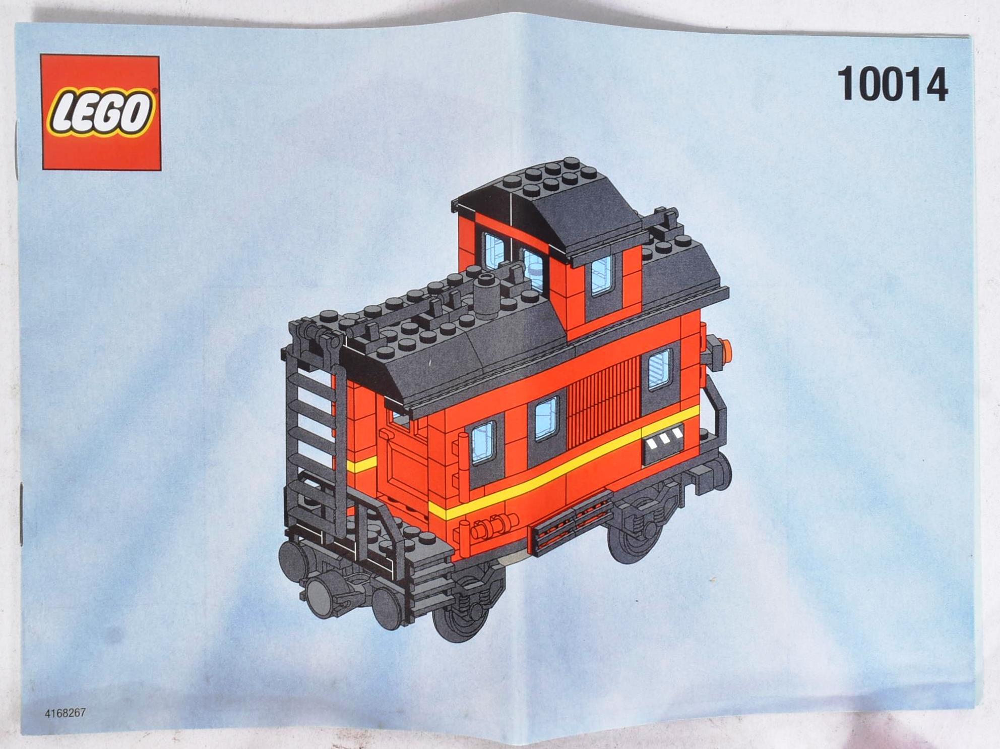 LEGO - TRAINS - 10014 - CABOOSE - Image 3 of 4