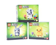 LEGO - BRICKHEADZ - CHICK, BUNNY & SHEEP