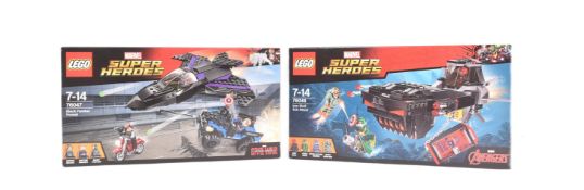 LEGO - MARVEL - IRON SKULL SUB ATTACK & BLACK PANTHER PERSUIT