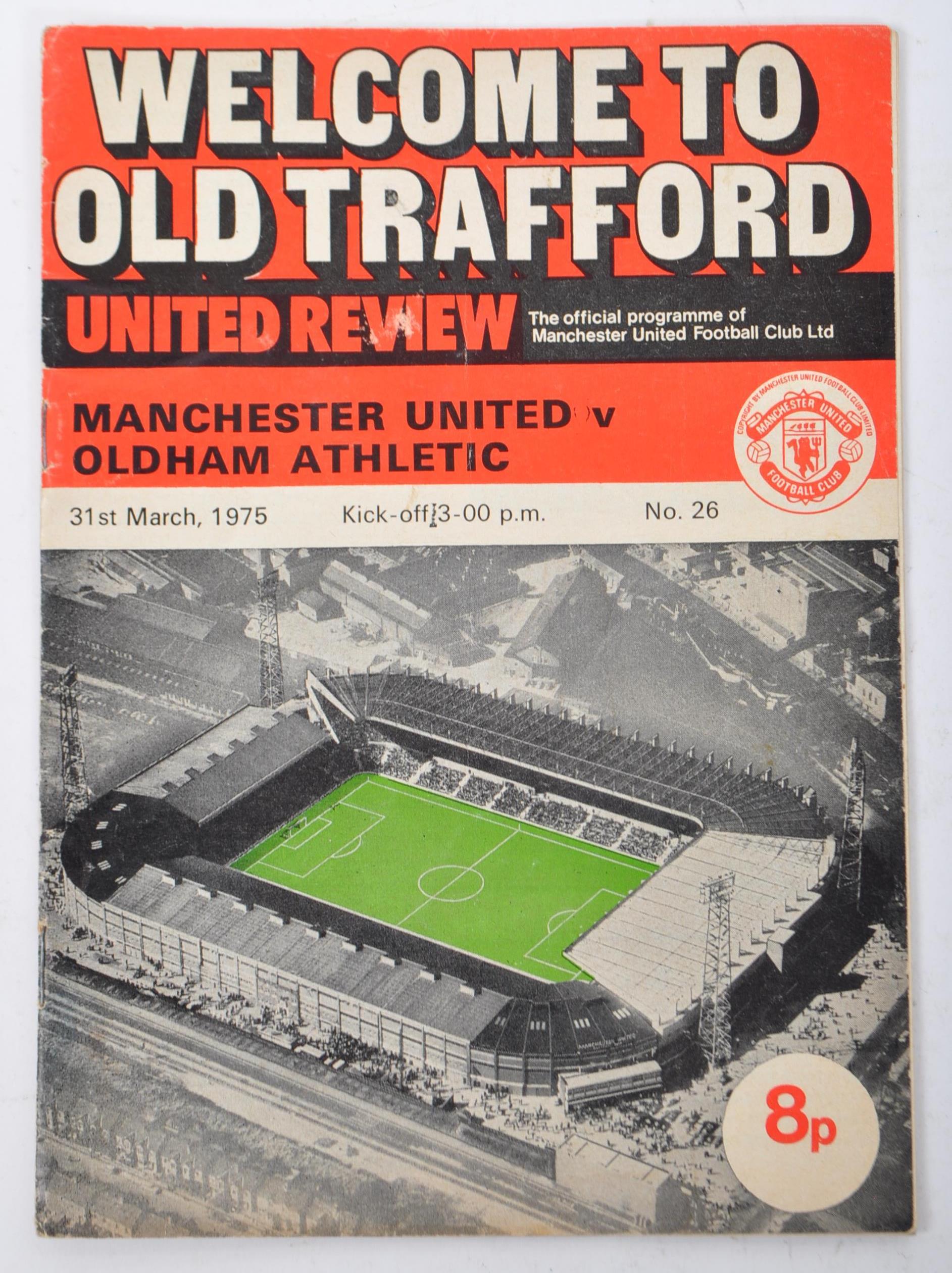 TWO 20TH CENTURY MACHESTER UNITED REVIEW PROGRAMMES - Image 4 of 6