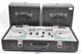 VINTAGE JC230 COMPACT DISC AUDIO MIXING DESK AND SPEAKERS