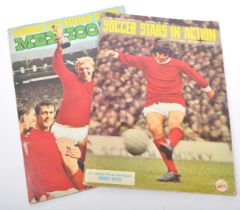 TWO VINTAGE 1960S & 70S FOOTBALL STICKER ALBUMS - PANINI INTEREST