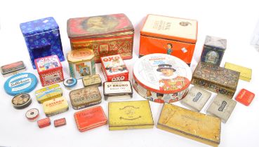 COLLECTION OF VINTAGE 20TH CENTURY & LATER ADVERTISING TINS