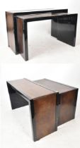 BRITIS MODERN DESIGN - TWO NESTS OF GRADUATING TABLES