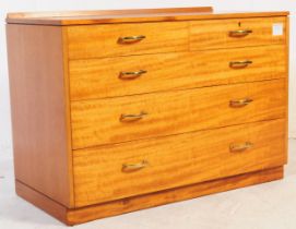 MID CENTURY 1960S TEAK CHEST OF DRAWERS