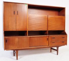 MID CENTURY ELLIOTS OF NEWBURY TEAK HIGH BOARD SIDEBOARD