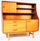 AVALON FURNITURE - MID CENTURY TEAK HIGHBOARD SIDEBOARD