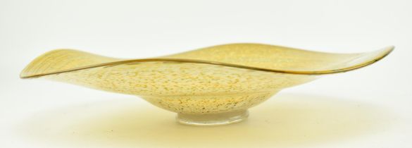 OURGLASS - A VINTAGE YELLOW MILLEFIORI CENTREPIECE BOWL