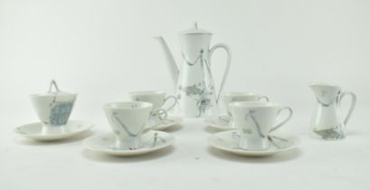 ROSENTHAL - PLAZA - 1960S VINTAGE PORCELAIN CHINA TEA SERVICE