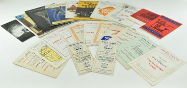 COLLECTION OF 1940S & ONWARDS LONDON THEATRE PROGRAMMES