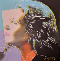 ANDY WARHOL (1925 - 1987) - INGRID BERGMAN "HERSELF" - 1986