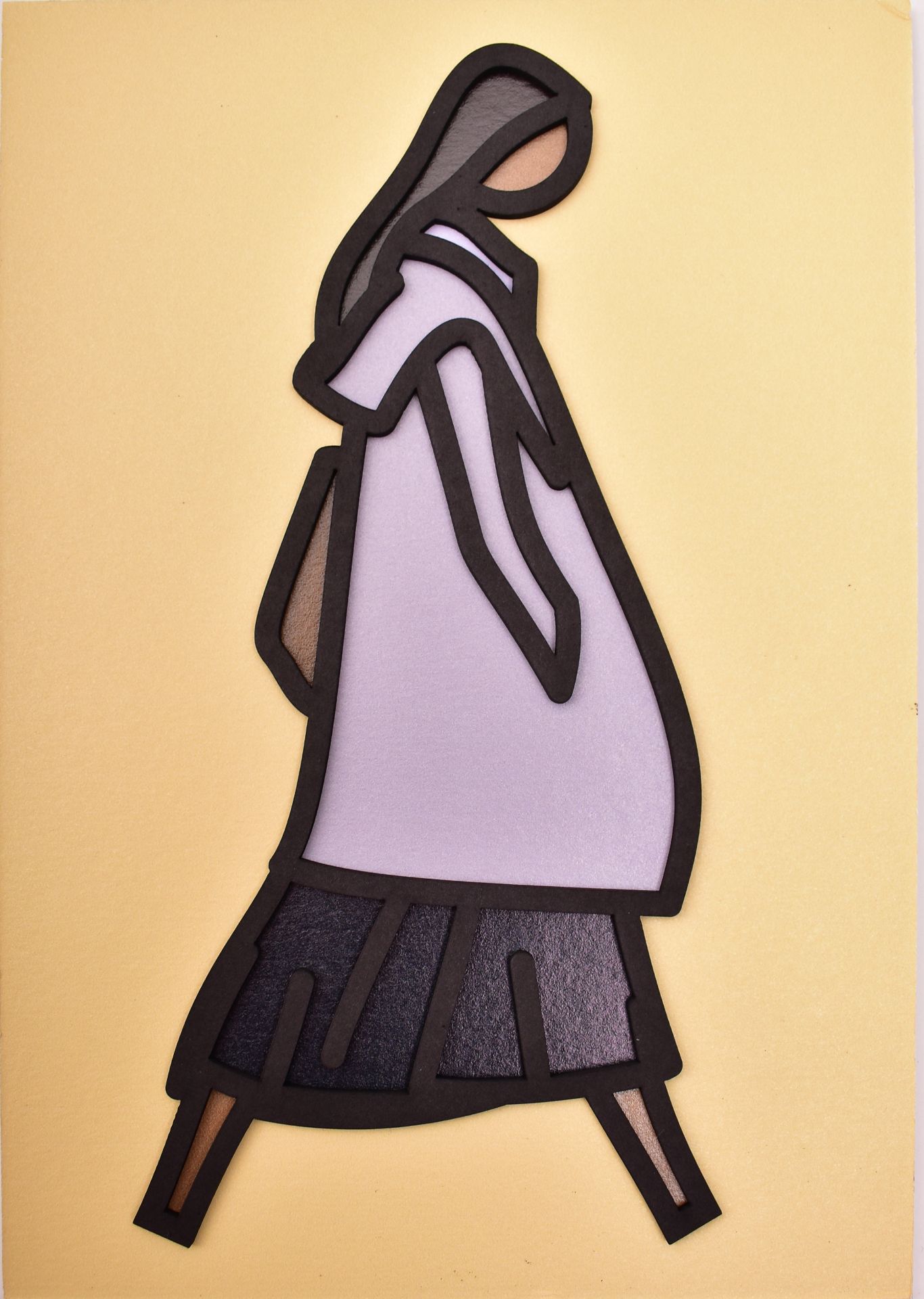 JULIAN OPIE (B. 1958) - PLEATED SKIRT - 2019