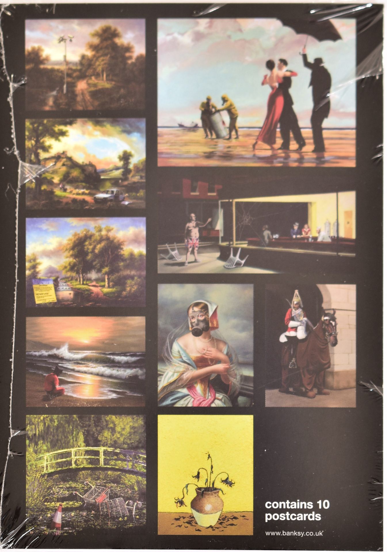 STEVE LAZARIDES AFTER BANKSY - ' CRUDE OILS ' POSTCARDS - 2005 - Image 5 of 5