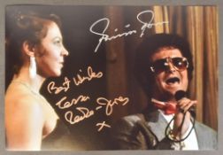 ONLY FOOLS & HORSES - STAGE FRIGHT - DUAL AUTOGRAPHED 8X12" PHOTO