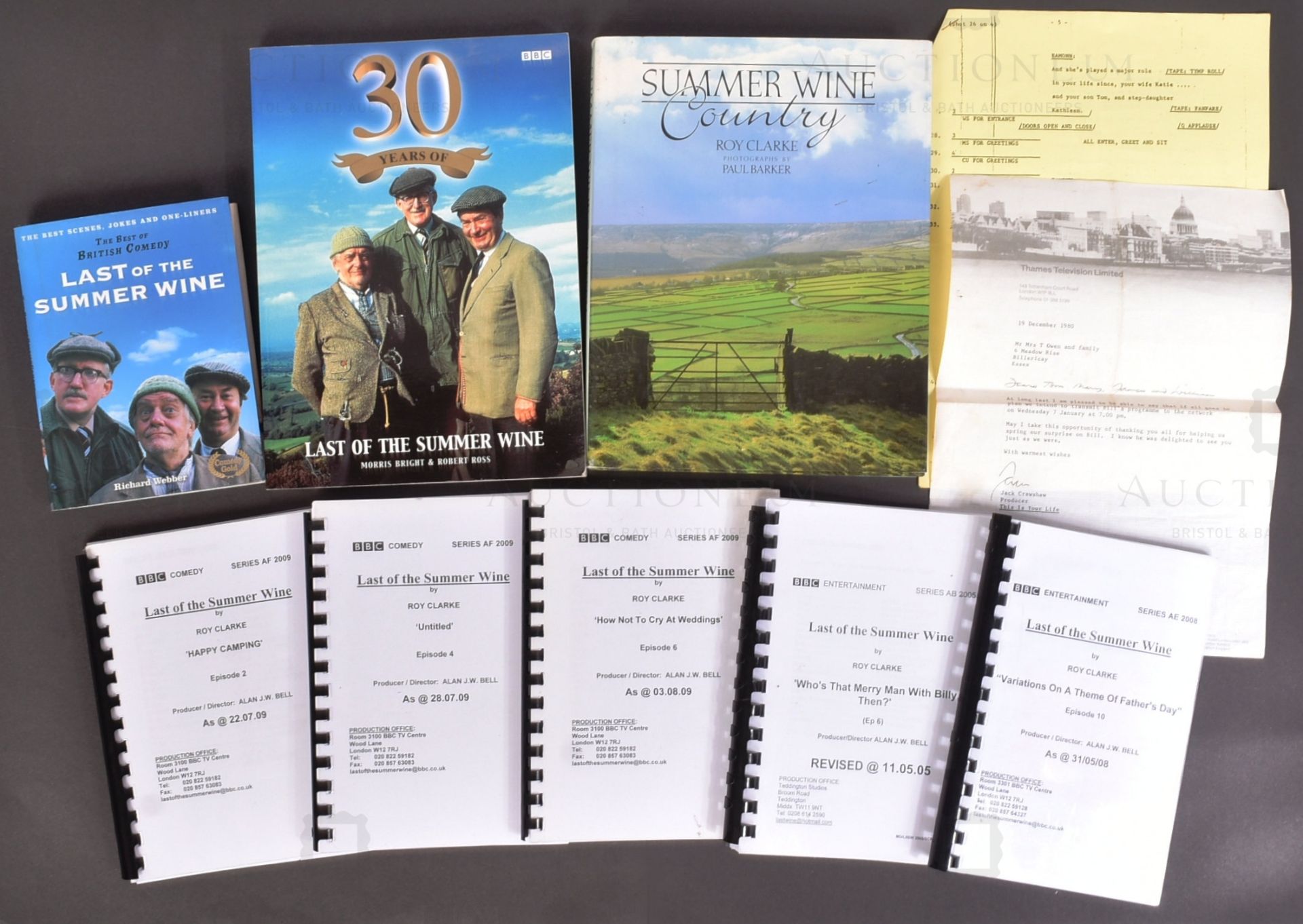 FROM THE ESTATES OF BILL & TOM OWEN - LAST OF THE SUMMER WINE