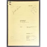 YES MINISTER (BBC SITCOM 1980) - ORIGINAL CAMERA SCRIPT