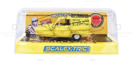 ONLY FOOLS & HORSES - DAVID JASON SIGNED SCALEXTRIC VAN