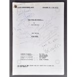 ONLY FOOLS & HORSES - THE FROG'S LEGACY - SIGNED SCRIPT