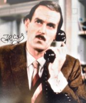 FAWLTY TOWERS - JOHN CLEESE (BASIL) - AUTOGRAPHED 8X10" - AFTAL