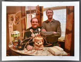 ONLY FOOLS & HORSES - DAVID JASON & NICHOLAS LYNDHURST SIGNED PHOTO