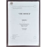 THE OFFICE (BBC SITCOM 2001-2003) - ORIGINAL PRODUCTION SCRIPT