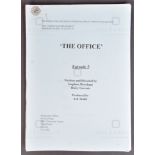 THE OFFICE (BBC SITCOM 2001-2003) - ORIGINAL PRODUCTION SCRIPT