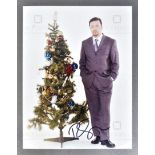 THE OFFICE - RICKY GERVAIS - AUTOGRAPHED 8X10" COLOUR PHOTOGRAPH