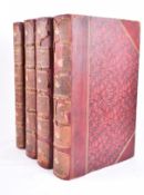 1861 - HUTCHINS' HISTORY AND ANTIQUITIES OF DORSET IN 4 VOLUMES
