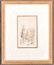 CORNELIUS VARLEY (1781-1873) - 19TH CENTURY PENCIL DRAWING