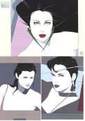 PATRICK NAGEL - COMMEMORATIVE 11, 14, 15 - 3 RETRO SERIGRAPHS