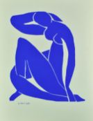 HENRI MATISSE - BLUE NUDE 2 - SERIGRAPH