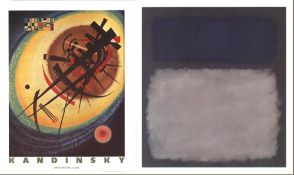 ROTHKO & KANDINSKY - TWO OFFSET LITHOGRAPH POSTERS
